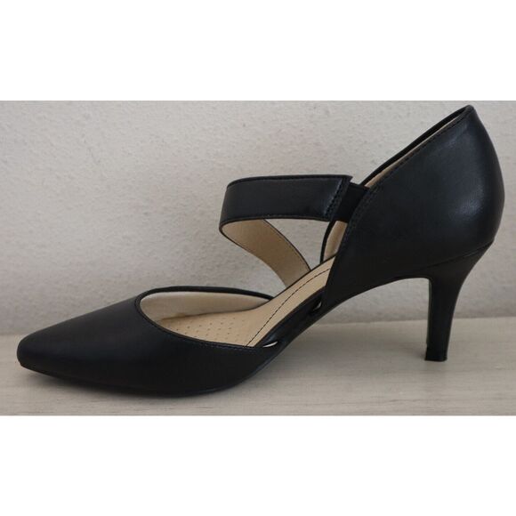 LifeStride Women's Sz 6M Black Heirloom Suki Pointed Toe Stiletto Pumps - Picture 7 of 11